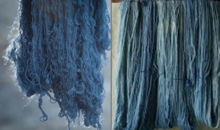 Tchellet-Dyed Wool versus Indigo-Dyed Wool